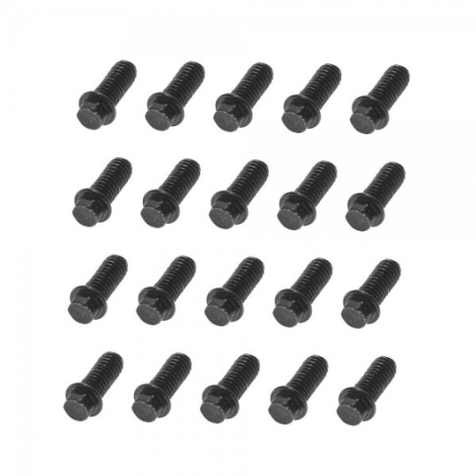 RC4WD Miniature Scale Hex Bolts M2.5x6mm Black RC4WD Miniature Scale Hex Bolts M2.5x6mm Black