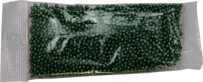 Voksperler 3 mm 25 g Grønn