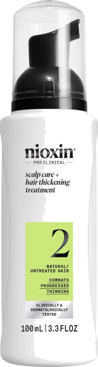 Nioxin System 2 Scalp Treatment for Thinning Hair 100 ml