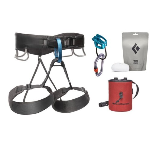 Black Diamond Momentum Harness Pack M'santhracite S Black Diamond Momentum Harness Pack M'santhracite S