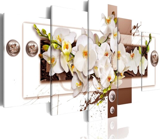 Bilde Flowery Installation 200x100 Artgeist sp. z o. o.