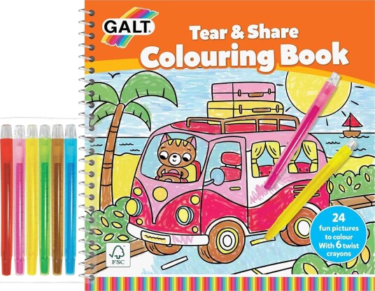 Galt Tear & Share Malebok