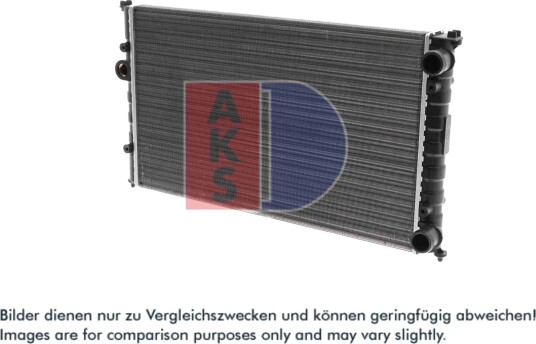 AKS DASIS 040350N Radiator motorkjøling