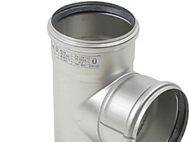 Blücher Gr Rør 87 5Gr 110mm Med O Ring Syrefast Stål Blücher Gr Rør 87 5Gr 110mm Med O Ring Syrefast Stål