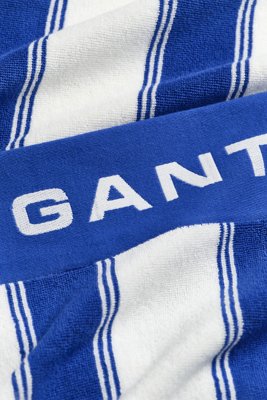 GANT Yacht Stripe Beach Towel Blue 100X180