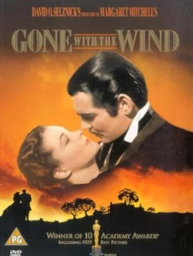 Gone With the Wind DVD 2001 Clark Gable, Fleming DIR cert PG Englist Brand New Gone With the Wind DVD 2001 Clark Gable, Fleming DIR cert PG Englist Brand New