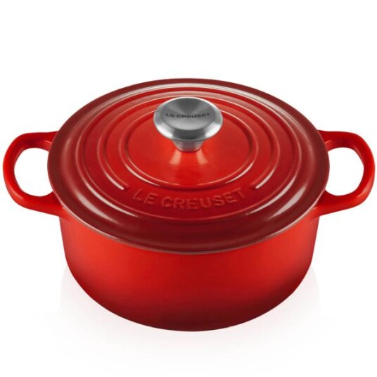 Le Creuset  Rund støpejernsgryte 3,3L cerise