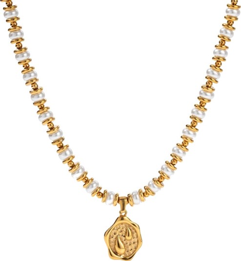 Céleste Necklace Inès 18K Gold