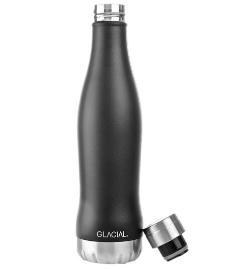 Glacial vannflaske GL1818400015 (matt sort)