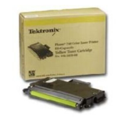 Tektronix 16165900 Toner gul Høy Kapasitet 10.000 sider Tektronix 16165900 Toner gul Høy Kapasitet 10.000 sider