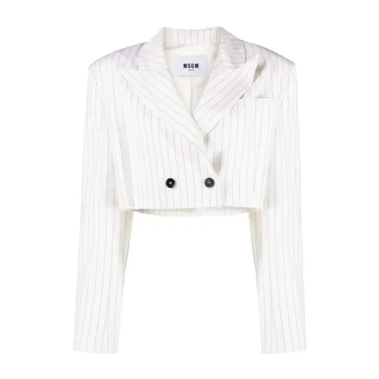 Msgm Dame Jakker Hvit M, Msgm Dame Jakker Hvit M,