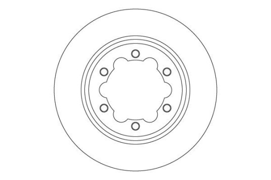 Bremseskive TRW DF6774S