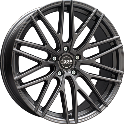 Mega Wheels Cetus Anthracite grey 8 x 19 CB73,20 ET45 5/108 8 x 19