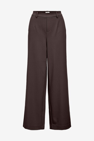 Object - Bukser objLisa Wide Pant - Brun Object - Bukser objLisa Wide Pant - Brun