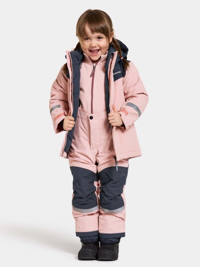 Didriksons Skare Kids Set Dusty Pink Dusty Pink 120 Didriksons Skare Kids Set Dusty Pink Dusty Pink 120