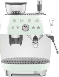 Smeg EGF03 50's Style Espressomaskin med Kaffekvern 2,4L Pastellgrønn Smeg EGF03 50's Style Espressomaskin med Kaffekvern 2,4L Pastellgrønn