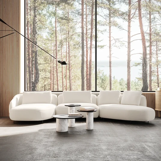 Furninova Orca Sofa med sjeselong Kat A Furninova Orca Sofa med sjeselong Kat A
