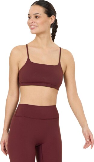 Athlecia Blossom W Sports Bra - Burgundy - L