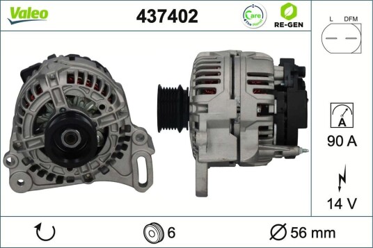 Dynamo VALEO 437402