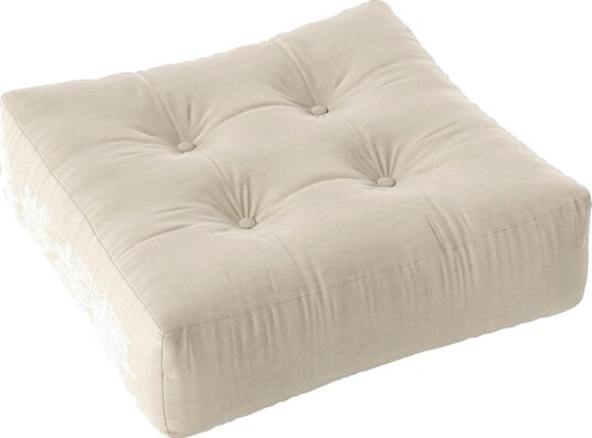 Karup   Puff More bomull   Beige