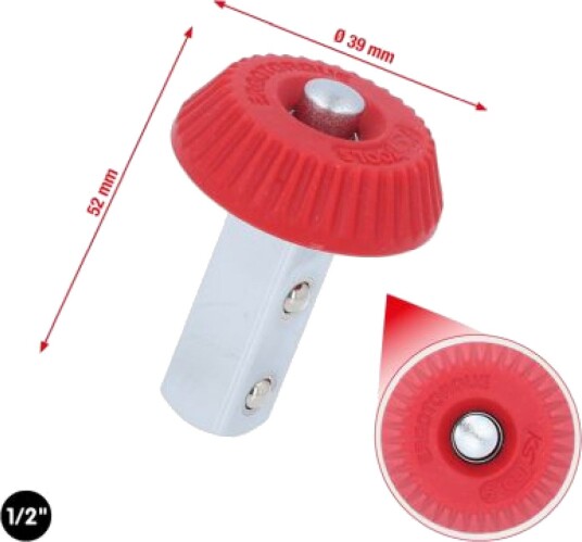 Ks Tools Firkantdrejeknap 1/2" Momentnøkkel 12,5 mm for Håndverktøy