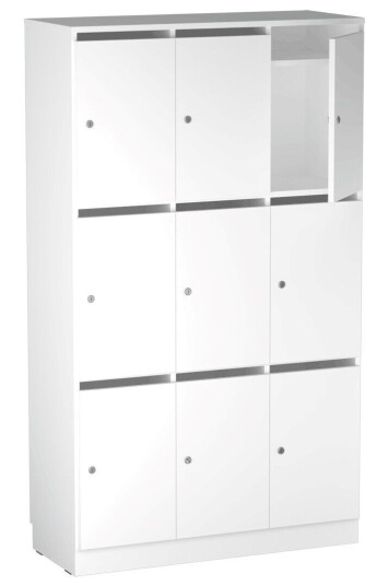 Design Studio Personalskap, 9 Fack Med Postfack, 32 Varianter