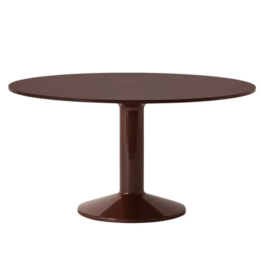 Muuto Midst spisebord 140 cm Dark Red Linoleum Dark Red Muuto Midst spisebord 140 cm Dark Red Linoleum Dark Red