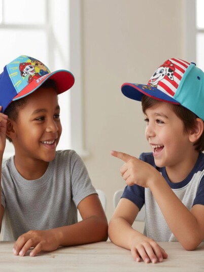 Paw Patrol Caps 2 Pakk Flerfarget