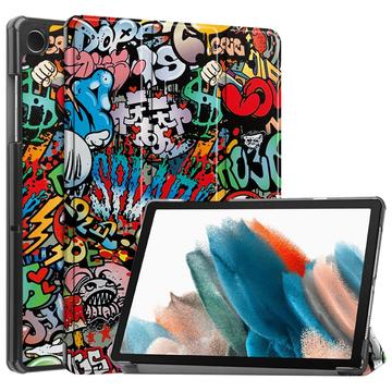 Samsung Galaxy Tab A9+ Tri-Fold Series Smart Folio-etui Graffiti