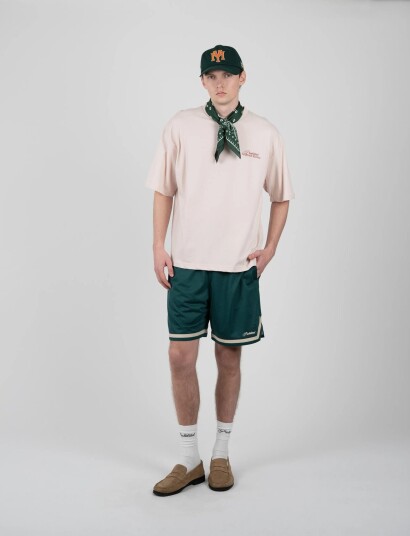 Prohibited Mesh Basketball Shorts Green M x 46