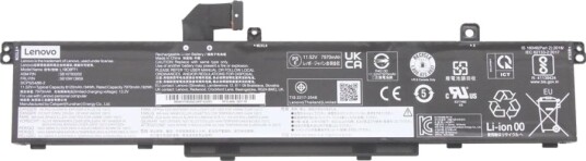 Lenovo Batteri Til Bærbar Pc Litiumion 6-Cellers 8120 Mah 94 Wh Fru