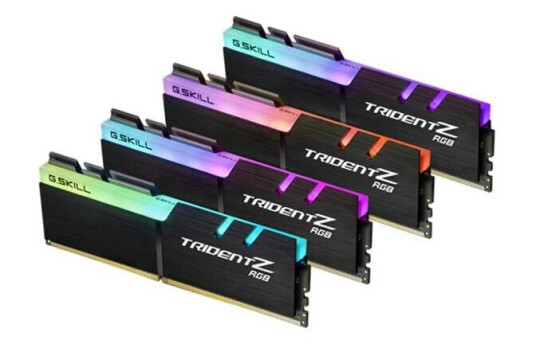 G.Skill Trident Z RGB DDR4-4000 - 32GB - CL18 - Quad Channel (4 pcs) - Intel XMP - Svart med RGB