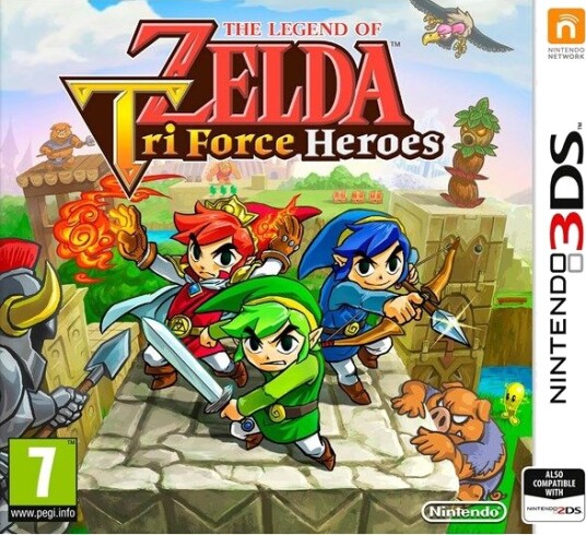 The Legend of Zelda: Tri Force Heroes  (3DS)