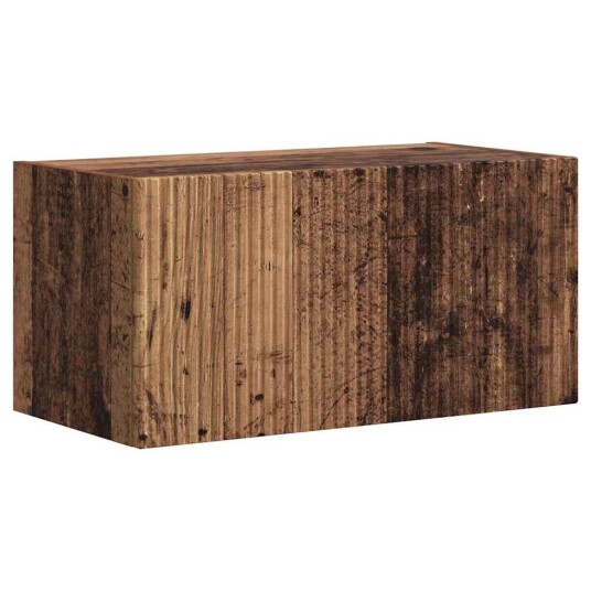 TV Veggskap 2 pcs Gamle tre 60 x 31 x 29.5 cm Konstruert tre