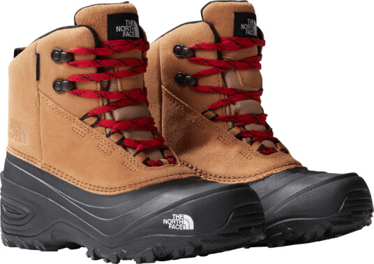 The North Face Kids' Chilkat V Lace Waterproof Hiking Boots 33.5, Almond Butter/TNF Black The North Face Kids' Chilkat V Lace Waterproof Hiking Boots 33.5, Almond Butter/TNF Black