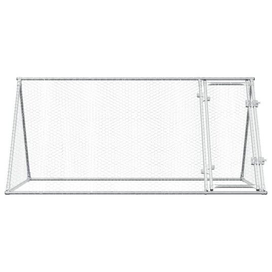 Kyllingbur Sølv 200X105X91 cm Galvanisert Stål