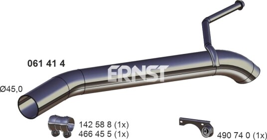 ERNST 061414 Eksosrør