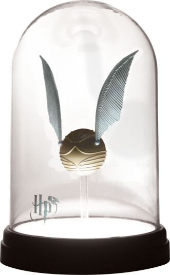 Paladone Harry Potter Gylden Snitch LED Lampe - Sort og Gult Plast