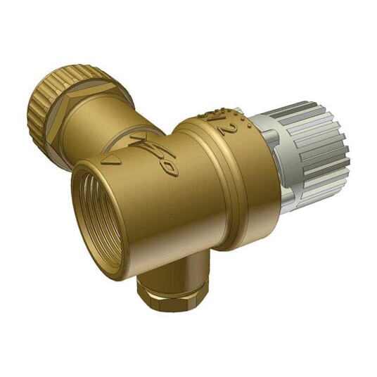 OSO Hotwater Sikkerhetsventil Sv kt 9 Bar Med Avtapping Super S