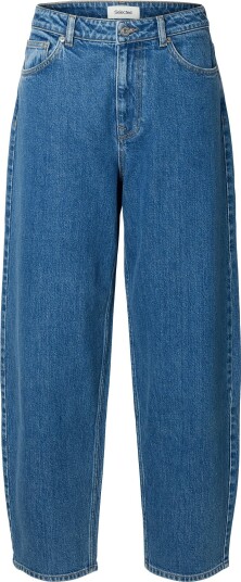 Selected Slwbarrel Bea Kori Hw Jeans Noos Blue 33 x 32