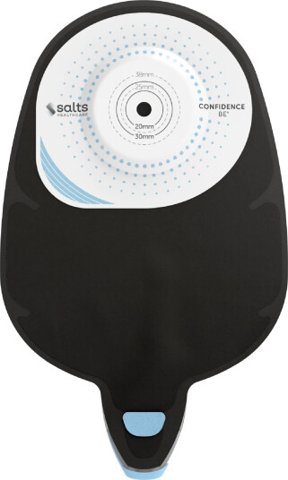 Confidence BE uro soft convex midi 28 mm svart 10 stk