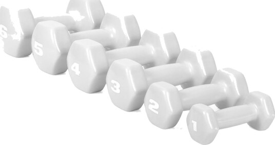 Gymstick Pro Vinyl Dumbbell Vekt 6 kg