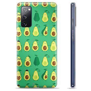 Samsung Galaxy S20 FE TPU-deksel Avokadomønster