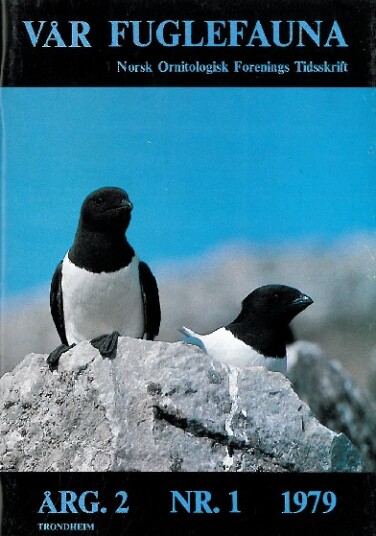 Norsk Ornitologisk Forening Vår Fuglefauna   1979 1 årgang 2