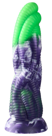 Hismith Fantasy Rattan KlicLok Dildo - Mixed colours