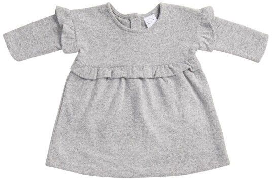 Luca &  Lola Regina Kjole Baby Grey Melange 68