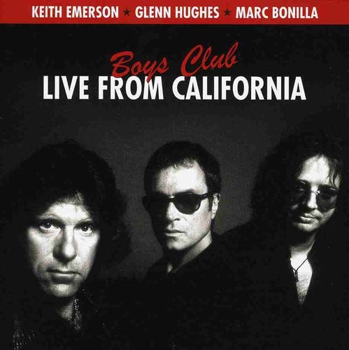 Glenn Hughes  Boys Club: Live From California  CD
