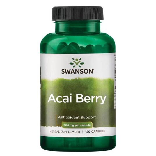 Swanson Acai Berry 500 Mg - 120 Cap Swanson Acai Berry 500 Mg - 120 Cap
