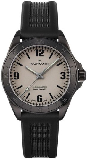 Norqain Herreklokke NNB1001BBWA/IL107/15BR.18B Adventure Beige/Gummi Norqain Herreklokke NNB1001BBWA/IL107/15BR.18B Adventure Beige/Gummi