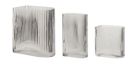 Vas Glas Klar 3 st/förpackning